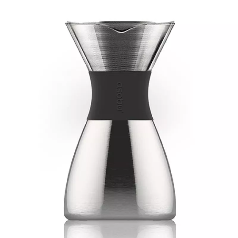 Asobu PourOver šalto virimo kavos aparatas Juoda, Sidabrinė