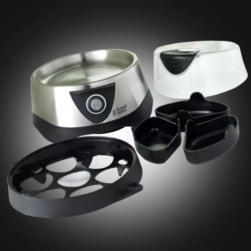 Russell Hobbs Egg Stove Cook At Home Stylo nerūdijantis plienas 14048-56 1404856 (14048-56)
