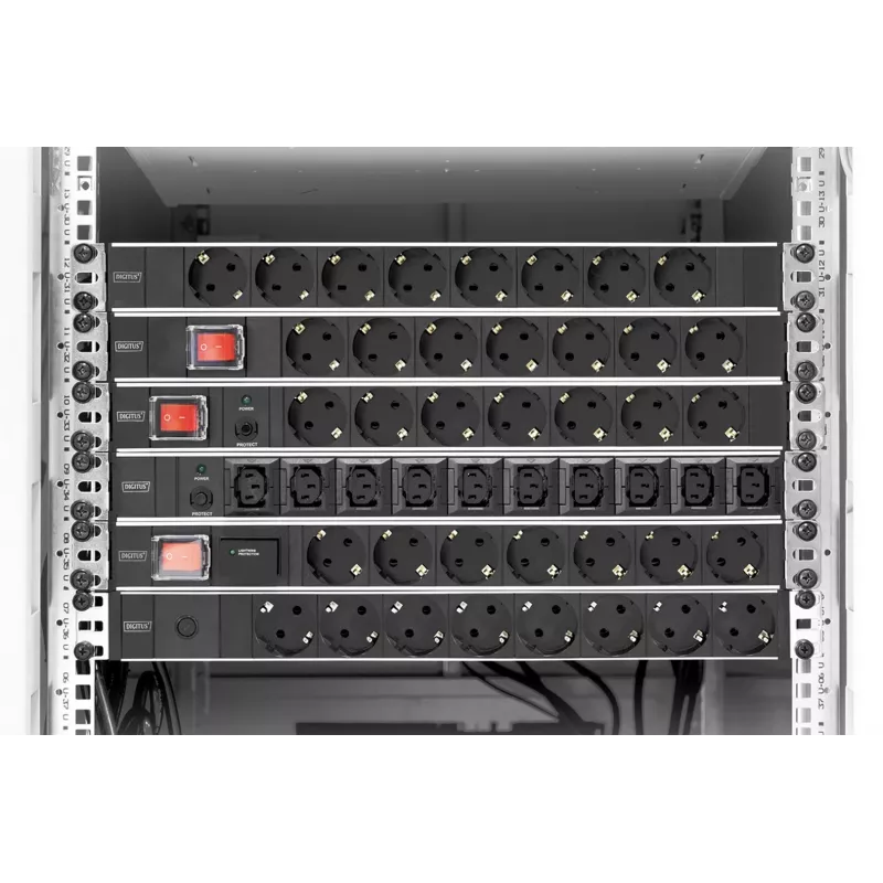Outlet Strip Digitus DN-95403 su apsauga nuo perkrovos