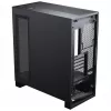 PHANTEKS NV-Series NV5 MK2 ATX korpusas, grūdintas stiklas, DRGB - satino juoda + 3 vnt. M25 Gen2 PWM D-RGB ventiliatoriai atvirkštinėmis mentėmis + 1 įprastas ventiliatorius - 120 mm