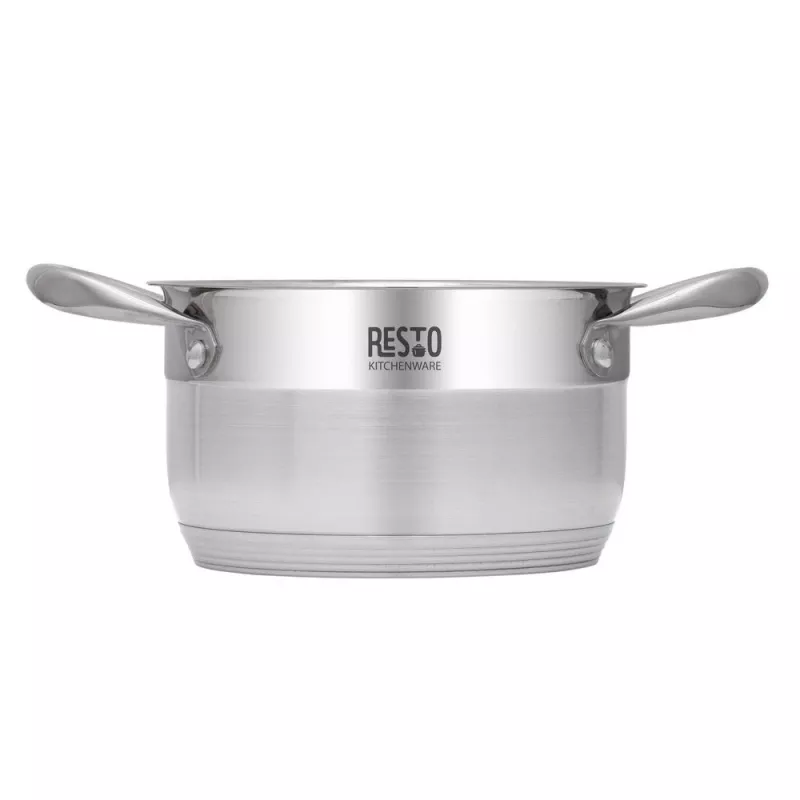 Apvalus nerūdijančio plieno puodas Resto Kitchenware Libra 1,9 L