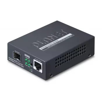PLANET Web/SNMP Man tinklo medijos keitiklis juodas Gigabit Ethernet SFP