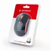 GEMBIRD MUSW-4B-03-R Belaidė optinė pelė MUSW-4B-03-R 1600 DPI nano USB Juoda-Raudona
