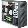 Super Micro Supermicro SC732 D3-1K26B - MDT - Išplėstas ATX 1200 vatų (PS/2) - juodas - USB/garso (CSE-732D3-1K26B)