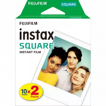 Momentinės nuotraukos juostelė Fujifilm Instax Square 20 vnt. 62 x 62 mm
