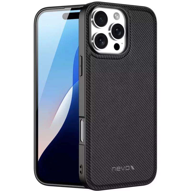 StyleShell Nylo (juoda, iPhone 16 Pro)