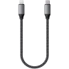 Satechi ST-TCL10M USB laidas 0,25 m USB C USB C/Lightning juoda pilka