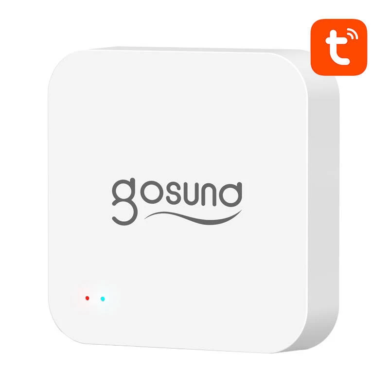 Tinklų sietuvas Gosund G2 — išmanusis Bluetooth BLE Wi‑Fi Mesh tinklų sietuvas su Tuya signalizacijos funkcija