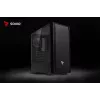 Kompiuterio korpusas SAVIO Noctis Flow — Cube Mini‑ITX/Micro‑ATX/ATX, 3x120mm priekyje, 1x120mm gale, 2x3.5 colio + 3x2.5 colio lizdai, grūdintas stiklas