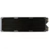 Radiatorius Alphacool R27-S360 360 mm variniai pelekai, 360 mm plonas vandens aušinimo radiatorius