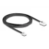Telefono kabelis DeLOCK 88036 RJ45 į RJ11 2 m juodas