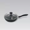 Maestro MR-1205-28 keptuvė su dangčiu, 28 cm, juoda