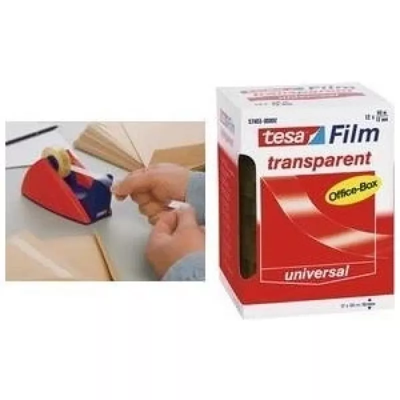 Raštinės juosta TESA 57370-00002-02 Skaidri 10 m 15 mm