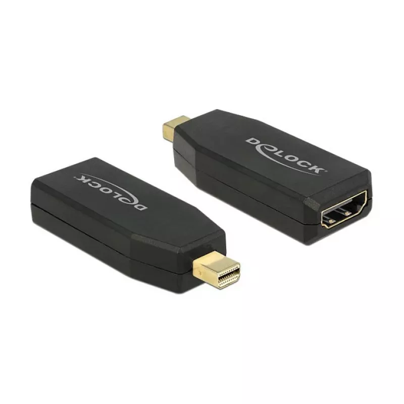 Adapterio keitiklis DeLOCK 65583 mini DisplayPort 1.2 HDMI juodas