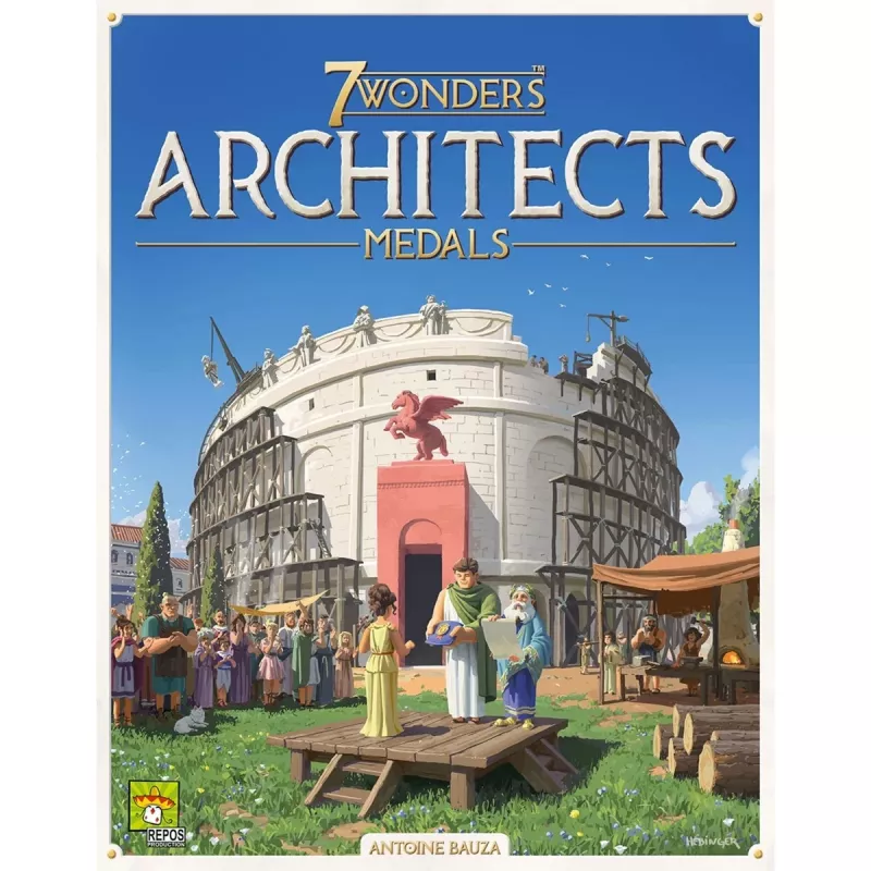 7 Wonders Architects - Medals, stalo žaidimo papildymas
