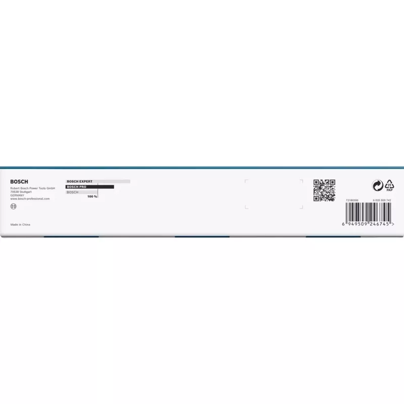 Smūginių galvučių rinkinys Bosch Powertools PRO 1/2 colio 9 vnt., juodas