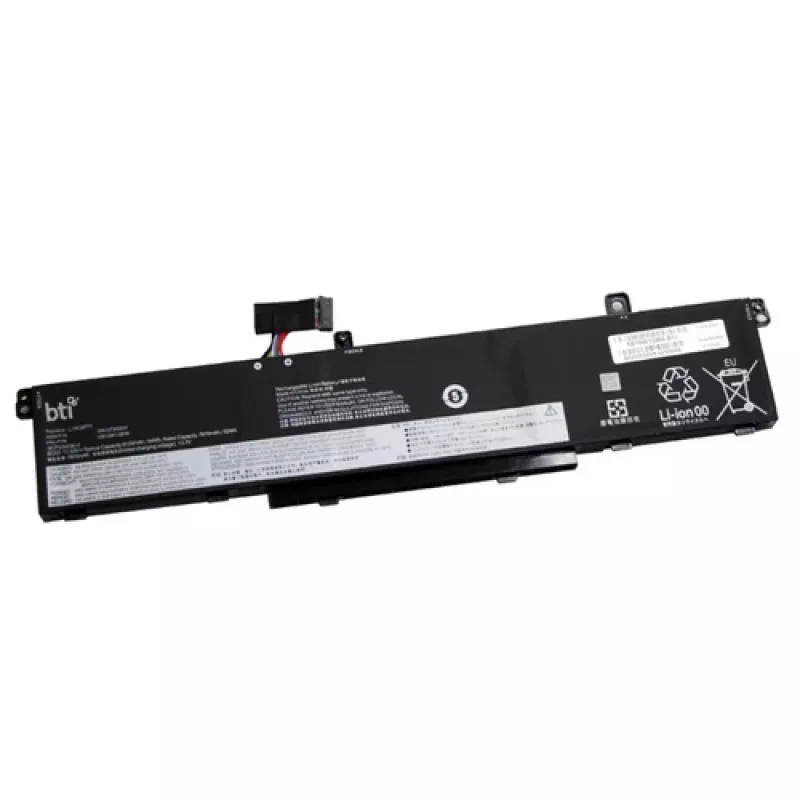 Baterija, skirta „Lenovo ThinkPad P17 Gen 2“ / „T15g Gen 2“ — BTI 92 Wh 6 elementų, 11,55 V, 7960 mAh, juoda