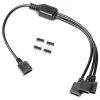 EK Loop D-RGB 3 krypčių skirstytuvas | 3831109848067 (3831109848067)