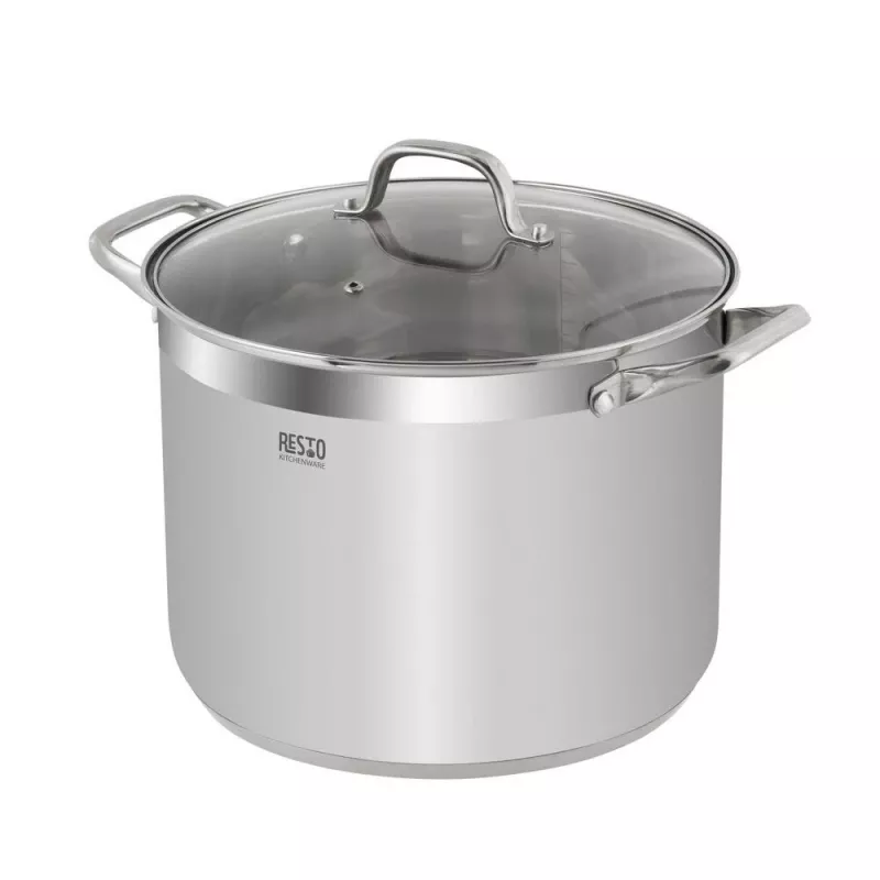Resto Kitchenware Libra 13 L Apvalus Nerūdijančio Plieno Puodas 22 cm