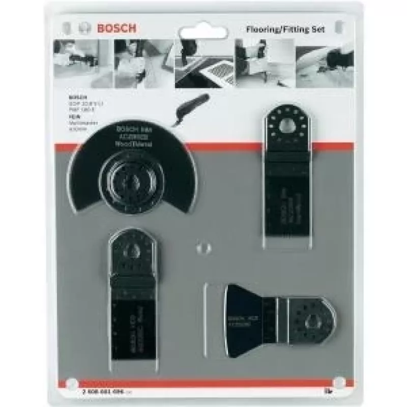 „Bosch 2 608 661 696“ daugiafunkcio įrankio priedas Ašmenų rinkinys