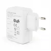 UNIVERSALUS USB ĮKROVIKLIS BALTAS/4 PORTŲ EG-U4AC-02 GEMBIRD