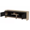 Cama RTV PORTO 2D Spintelė 150x38x50 ąžuolas/juodas