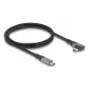 USB laidas DeLOCK 81131 1m USB C juodas 40 Gbit/s