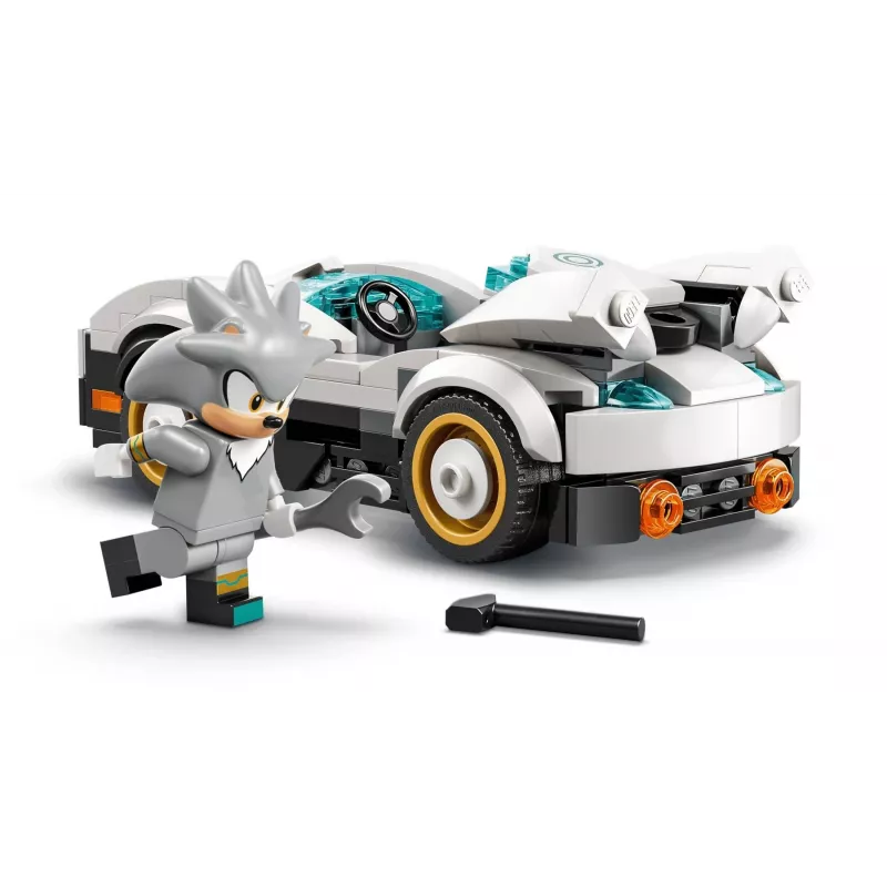 LEGO SONIC THE HEDGEHOG 77118 Sidabrinė's Car vs Knuckles' Monster Truck