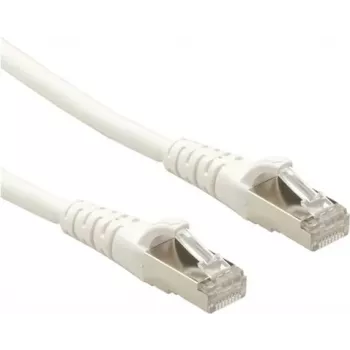 ROLINE - komutacinis kabelis - RJ-45 (M) to RJ-45 (M) - 50 cm - SFTP - CAT 6a - Balta (21.15.2860)