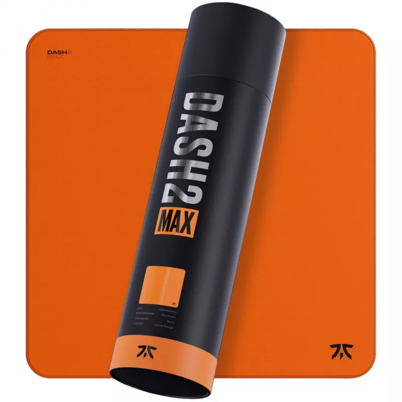 Fnatic DASH2 MAX žaidimų pelės kilimėlis, oranžinis
