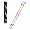 LED juostelė CORSAIR LS430 Aurora — įvairiaspalvė, 430×10×10 mm, 2 vnt. pakuotėje