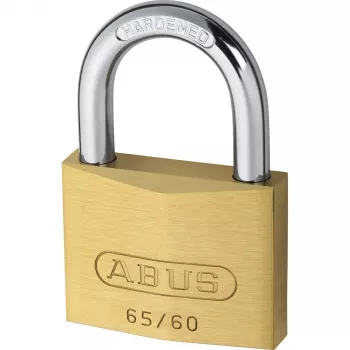 Įprasta pakabinama spyna ABUS 65/60 KD Užrakto raktas Užraktas su skirtingais raktais 2 raktai
