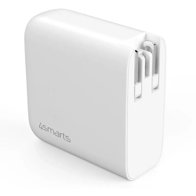 Įkroviklis patalpoms 4smarts GaN Flex Universal White