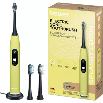 Elektrinis sonic dantų šepetėlis Beurer Splashy lemon SC50 SC50LEMON