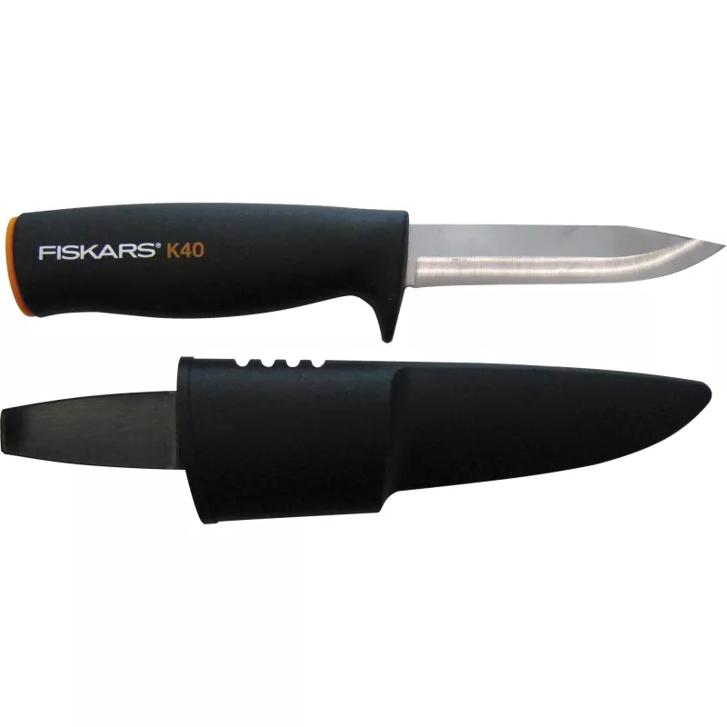 Fiskars Universal Utility Knife K40 Juoda Pilka (1001622)