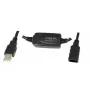 USB laidas LogiLink 15M USB 2.0 M/M juodas
