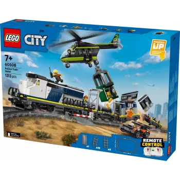 Bricks City 60508 Policijos traukinio apiplėšimas