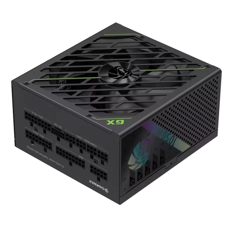 Gamemax maitinimo blokas, 80 PLUS, Gold | GX PRO 1050G | 1050 W | Visiškai modulinis