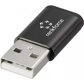 Renkforce USB 2.0 adapteris [1x 1.1 kištukas A - 1x USB-C lizdas] RF-6615904 (RF-6615904)