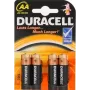 Vienkartinė šarminė baterija Duracell AA LR6 1,5 V, 4 vnt. pakuotė