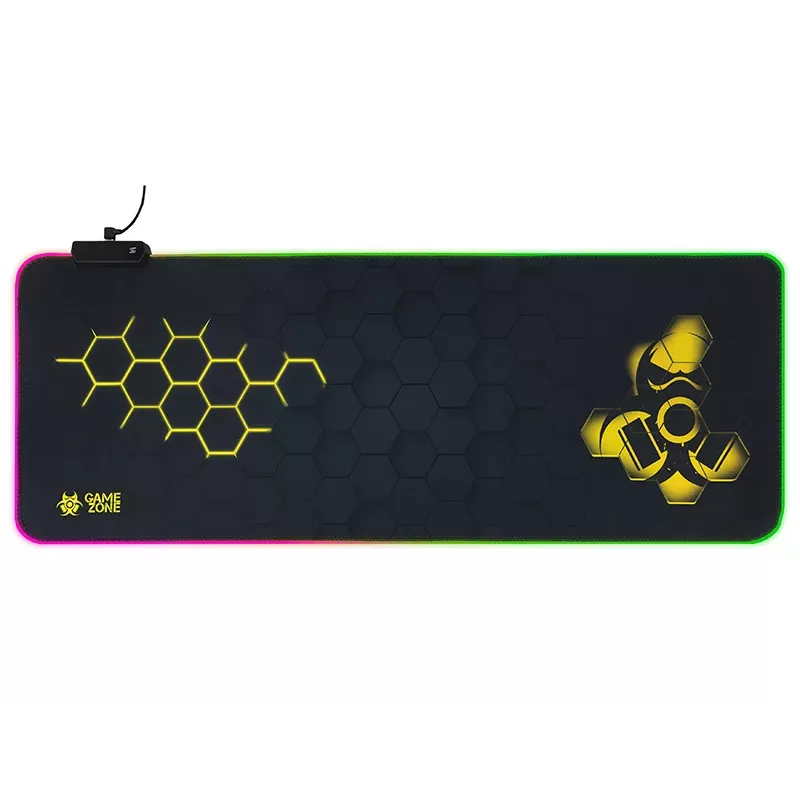 TRACER Klaviatūros ir pelės kilimėlis GAMEZONE Hexy1 RGB 80/30/0,4