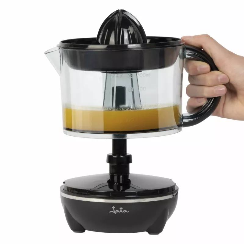 Elektrinė citrusinių vaisių spaudyklė JATA JEEX1423 40 W juoda permatoma 0,7 l