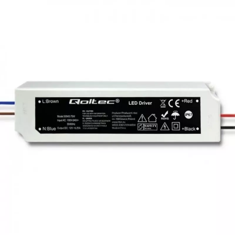 LED tvarkyklė Qoltec 50943