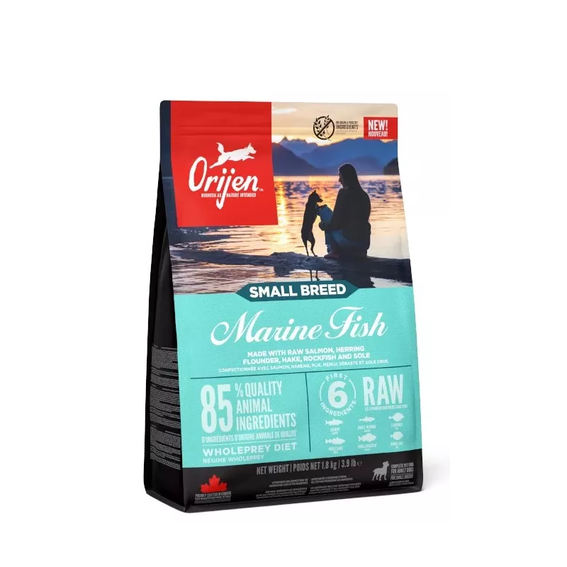 ORIJEN Small Breed Marine Fish - sausas šunų pašaras - 1,8kg