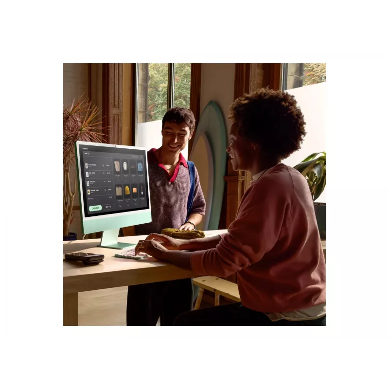 iMac 24 colių: M4 10/10, 16GB, 512GB SSD - Žalia