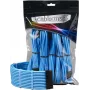Kabelio prailginimo rinkinys DIGITUS Pro ModMesh 12VHPWR Light Blue — 12VHPWR GPU maitinimo kabelio prailginimas