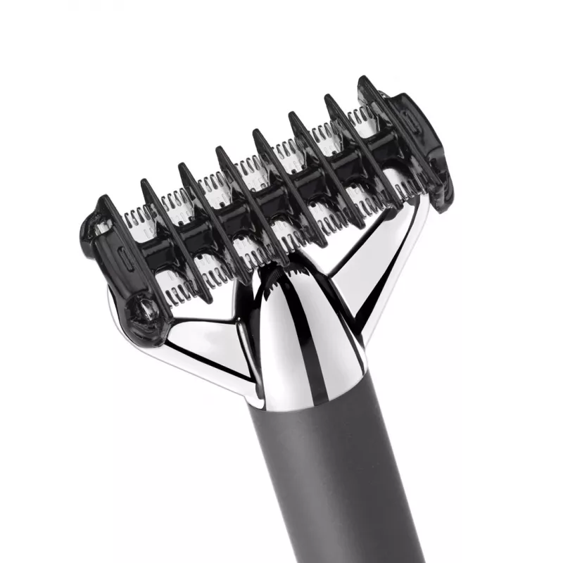 Barzdos kirpimo mašinėlė BABYLISS OT996E su metaliniais peiliukais ir reguliuojamo ilgio nustatymais