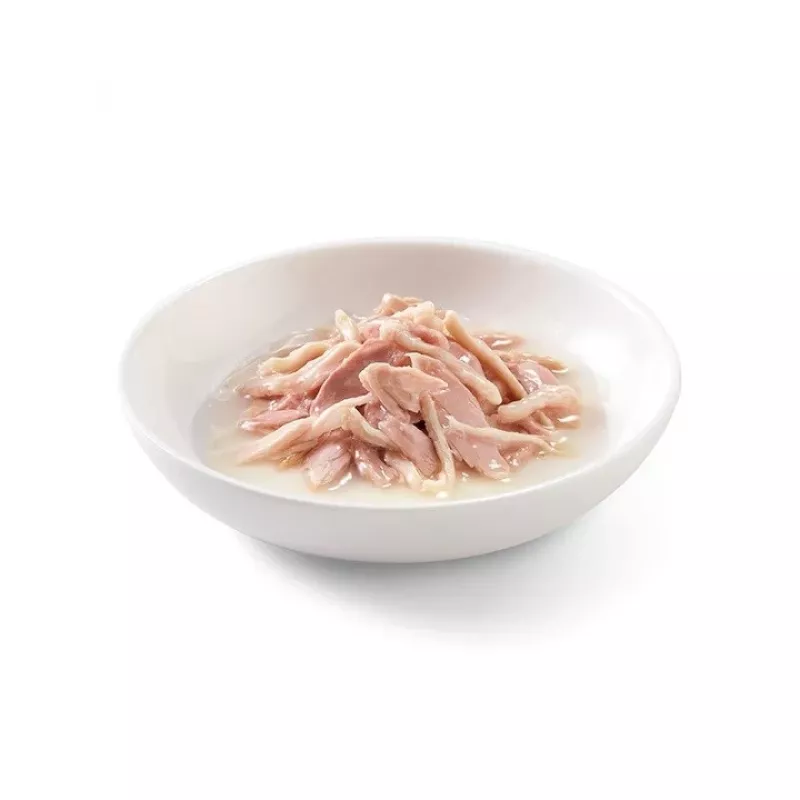 SCHESIR gaminamas vandenyje Tuna su vištiena ir ryžiais - šlapias kačių maistas - 85 g