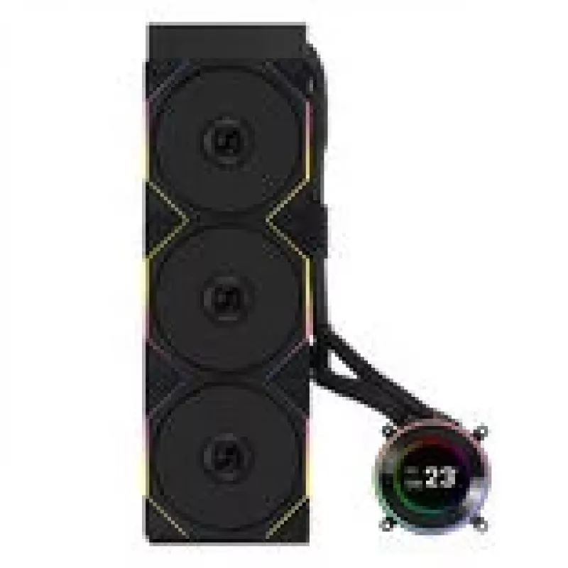 Universalus skysčio aušintuvas Lian Li GA II Hydroshift II LCD-C 360TL 12 cm Juoda