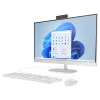 HP 27-cr0471ng - Viskas viename (Pilnas sprendimas) - Ryzen 7 7730U - RAM 16 GB - SSD 512 GB - NVMe - Radeon Graphics - 1GbE, Wi-Fi 6, Bluetooth - WLAN: 802.11a/b/g/n/ac/ax, Bluetooth